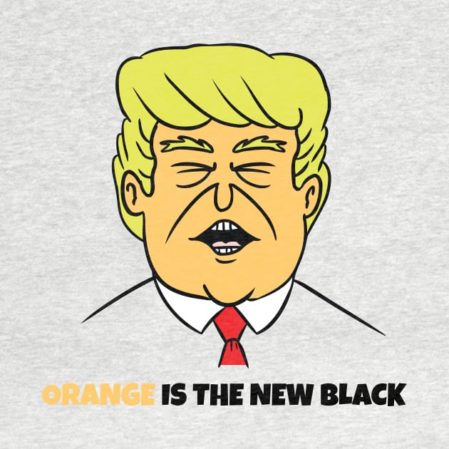 ORANGE NEW BLACK by toddgoldmanart